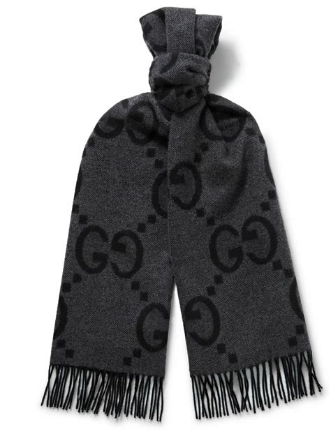 black gucci scarves|cashmere gucci scarf.